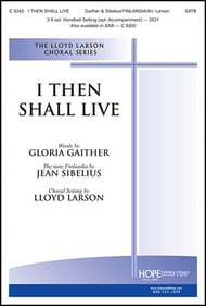 I Then Shall Live SATB choral sheet music cover Thumbnail